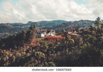 Luxury House On Top Of A Mountain With Fantastic View. Swiss Chalet Style  In Campos Do Jordao, Sao Paulo, Brazil