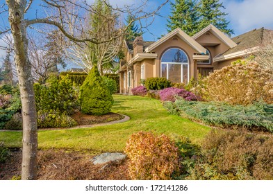 Luxury House Sunny Day Vancouver Canada Stock Photo 172141286 ...