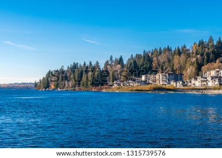 Similar – Image, Stock Photo View of Vancouver