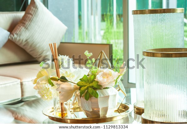 Luxury Living Room Interior Decorate Big Stock Photo Edit Now