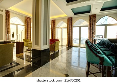 Luxury lobby for five stars hotel
