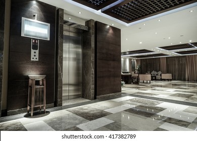 Luxury Lobby Interior.