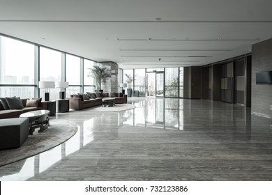 Luxury Lobby Interior.