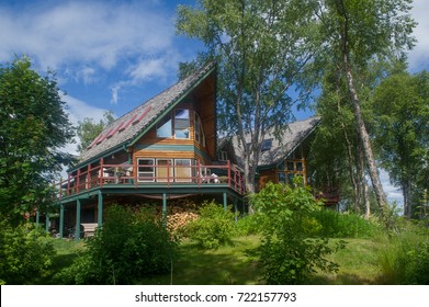 Luxury Lodge In The Woods , Halibut Cove , Alaska