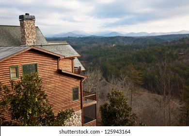 Luxury Log Cabin In The Blue Ridge Mountains