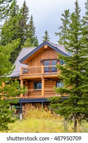 Luxury Log Cabin In Vancouver, Canada.