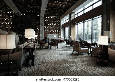 Luxury Lounge Bar Interior