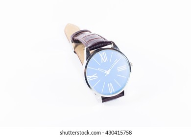 Luxury Man And Women Watch In White Background