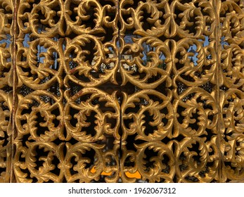 Luxury metal pattern. Eastern styled
