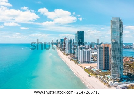 Luxury oceanfront condos in Sunny Isles Beach in Florida