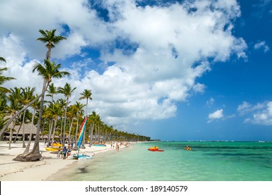 Luxury Resort Beach In Punta Cana, Dominican Republic