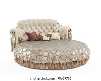 Luxury Round Bed