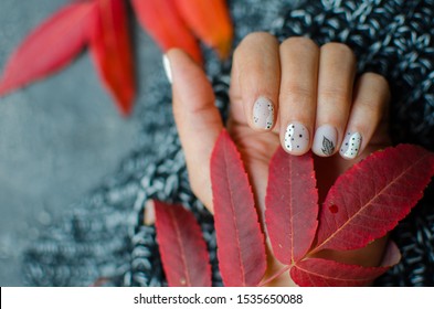 wooden background manicure cozy