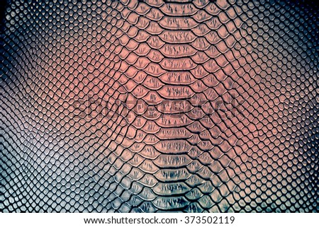 Luxury snake skin texture use for background