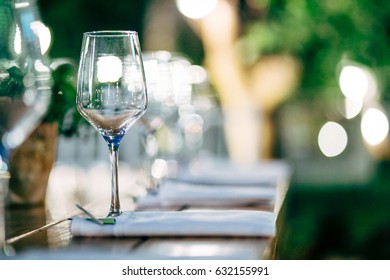 Luxury Table setting. 
