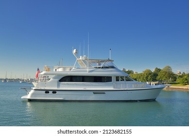 yachts on lake michigan