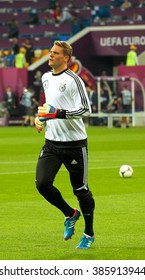 LVIV, 9 June 2012 - Manuel Neuer (Germany) During The Final Match Of UEFA EURO 2012  In Lviv, Ukraine