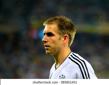 LVIV, 9 June 2012 - Philipp Lahm (Germany) During A UEFA EURO 2012 Match Against At The Arena Lviv In Lviv, Ukraine