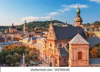 Lviv Historival City Center Skyline, Wester Ukraine