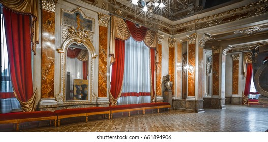 LVIV, Ukraine - JUNE 16,2017: Lviv opera house interior - Shutterstock ID 661894906