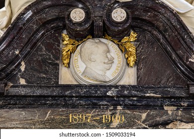 Lviv, Ukraine - September 18, 2019:   Lviv Opera House Interior