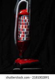 LYNCHBURG, UNITED STATES - Jun 09, 2021: A closeup of a Sebo Vacuum Cleaner Product on a black background