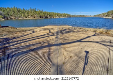 Lynx Lake AZ Viewed From South Shore Boat Ramp