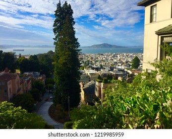 Lyon Street Steps In San Francisco, California