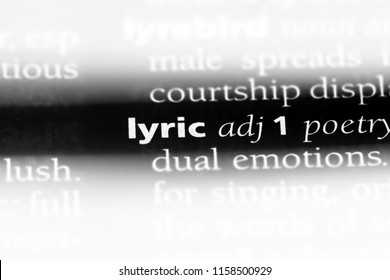 lyrical writing style definition
