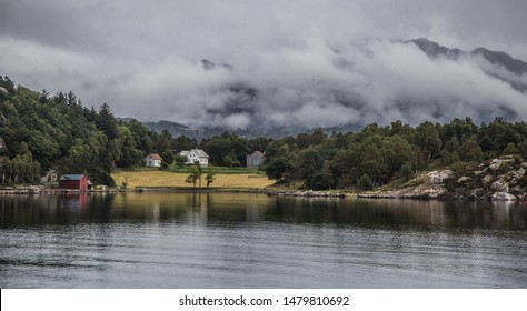 Lysefjord Views From The Cruise, In Stavenger, Norway