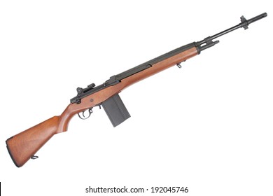 M14 Rifle Isolated