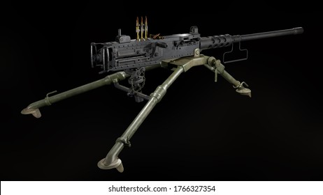 M2 Browning Heavy Machine Gun 