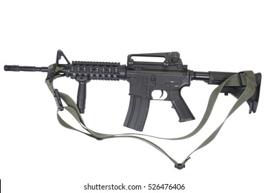 M4 Carbine Isolated On White