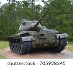 M47 Patton Tank on display at Georgia Veterans State Park in Crisp County, Georgia