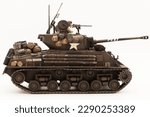 M4A3E8 Easy Eight Sherman Tank, Fury Tank 1 35 Scale Model