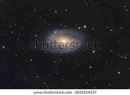 M81 bodes galaxy Chris Cantrell Siril Gimp Starnet Graxpert 
