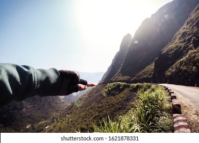 Ma Pi Leng Road In Ha Giang, Vietnam