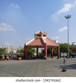 Maatuthavani Bus Station, Madurai, Sivagangai District, Tamilnadu State, India-18/03/2019.