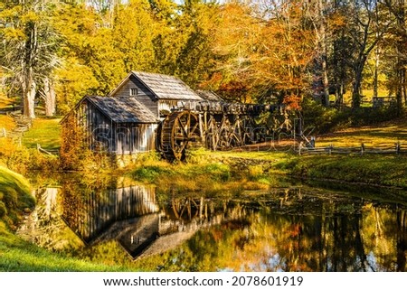 Mabry Mill in the Fall