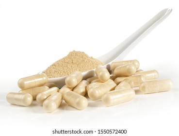 Maca Powder and Capsules - Healthy Nutrition