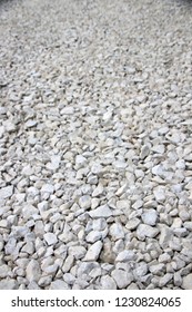 Macadam compacted by an asphalt compactor