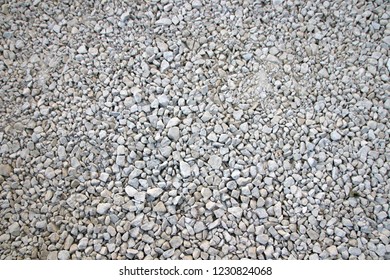 Macadam compacted by an asphalt compactor