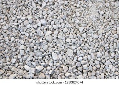 Macadam compacted by an asphalt compactor