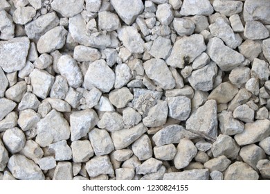Macadam compacted by an asphalt compactor