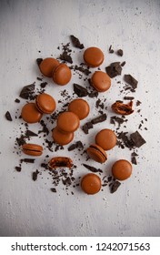 Macaron, Chocolate, Chocolate macarons
