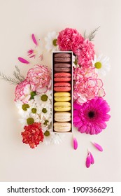 Macaron Patisserie French Box Flower