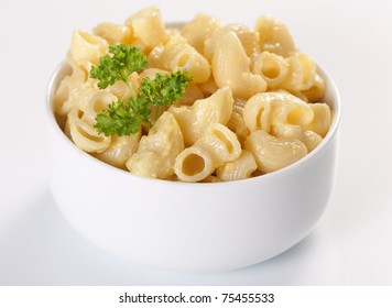 Macaroni And Cheese In The Bowl