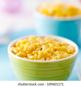 Macaroni And Cheese Closeup - Kids Food