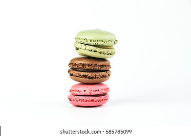 Macarons Isolated