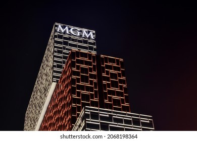 Macau: 28th November 2018: Beautiful View Of MGM Hotel.